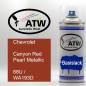 Preview: Chevrolet, Canyon Red Pearl Metallic, 68U / WA193D: 400ml Sprühdose, von ATW Autoteile West.